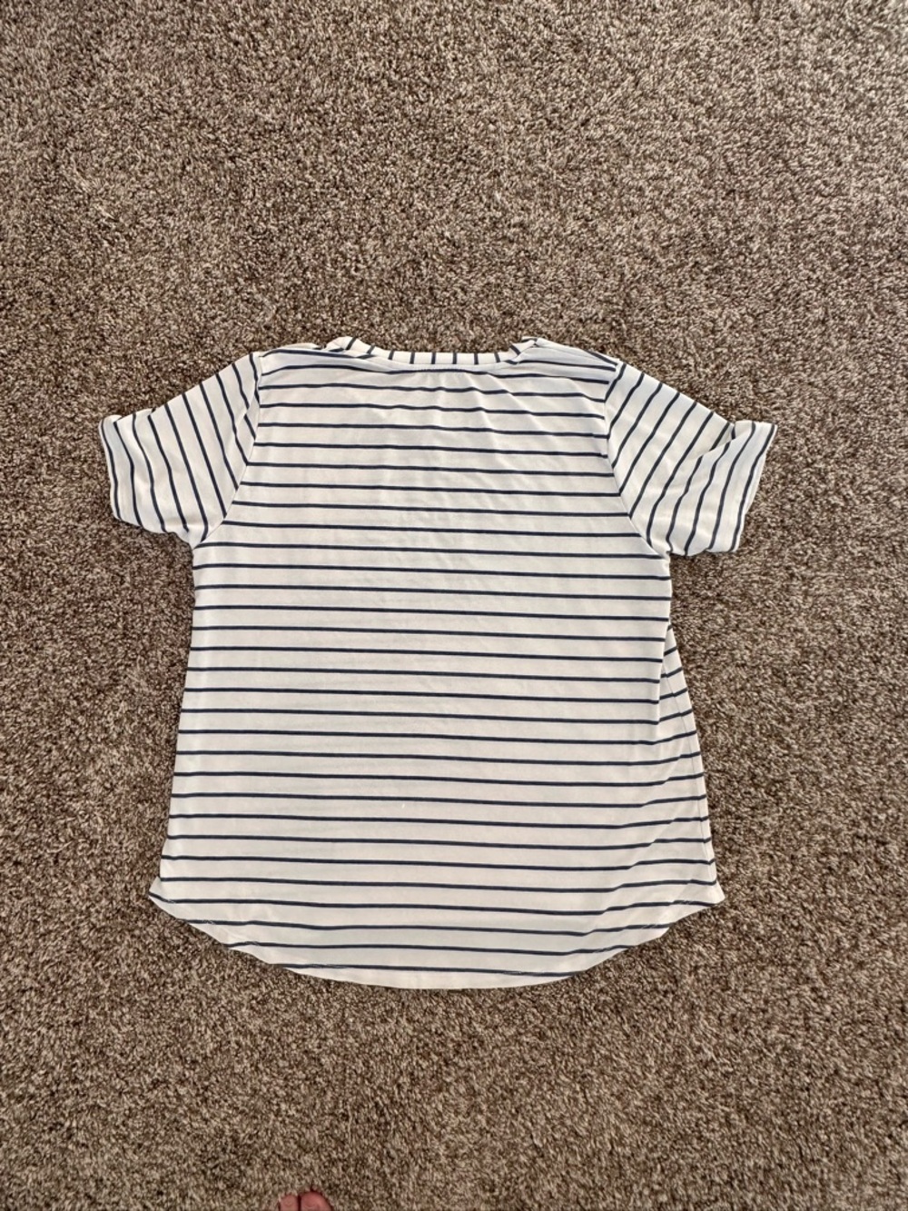 Albion Basic Venice Stripe Short-Sleeve Tee — Blue/White - Picture 5 of 5